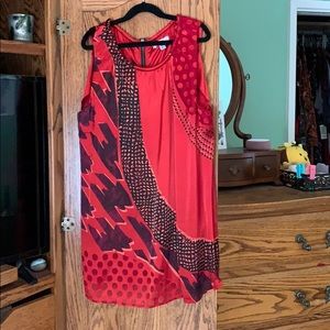 Cabi Holiday Silk Tunic